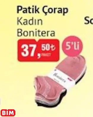 BONİTERA PATİK ÇORAP KADIN BONİTERA PATİK ÇORAP KADIN